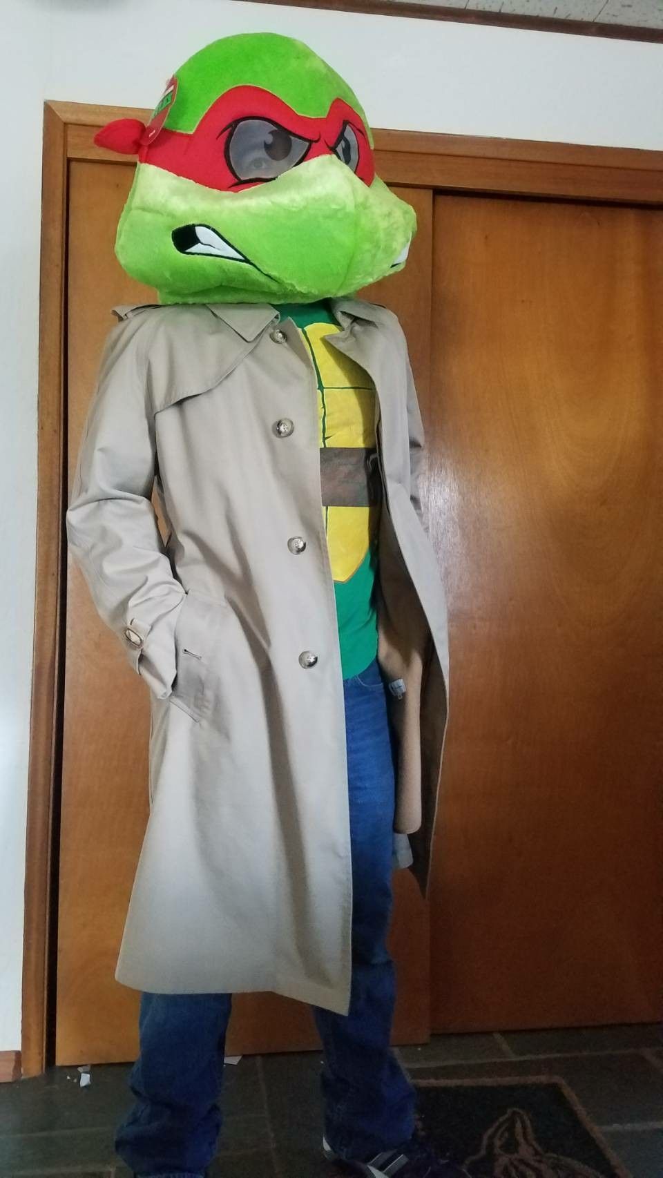 Tmnt Raphael custom Halloween Costume Adult size 40 mens for Sale in Kalispell, MT OfferUp