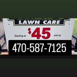 Lawn Maintenance/care Starts At 45