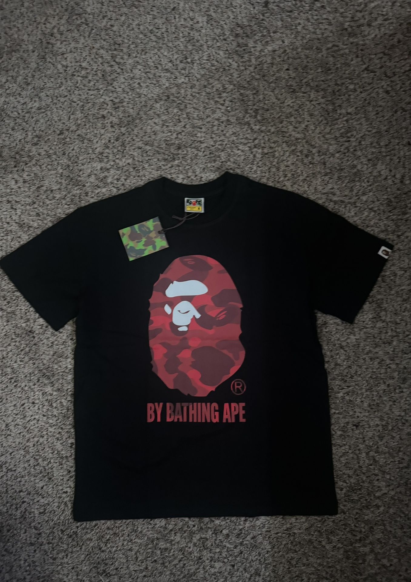 Red Camo Bape Tee