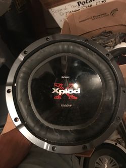 Sony subwoofer
