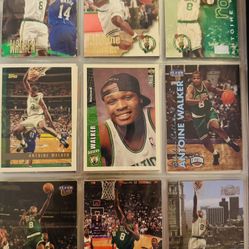 15 Antoine Walker NBA Basketball Cards - 4 Rookies