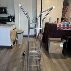 Closet Rack On Wheels