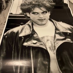 Robert Smith The cure poster