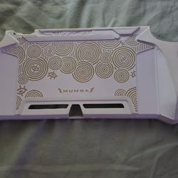Nintendo Case, High Quality White And Gold