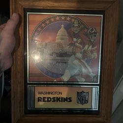 John Riggins Washington Redskins Framed Picture. From His Era.