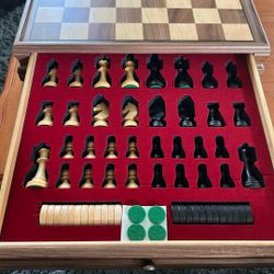 Chess & Checkers Set