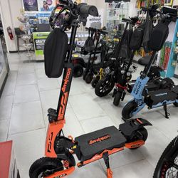 Arwibon GT08 Electric Scooter 50MPH! Finance For $50 Down Payment!!
