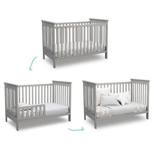 Delta Children Adley 3-in-1 Convertible Crib