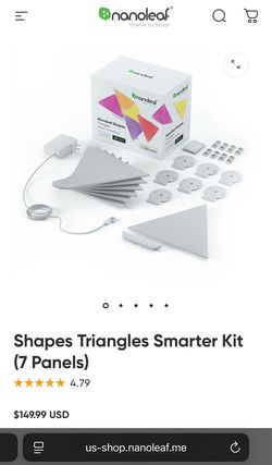 Nanoleaf Shapes Triangles Smarter Kit for sale