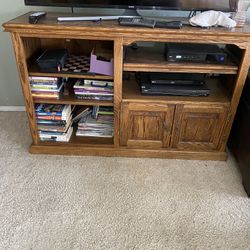 Oak TV Stand