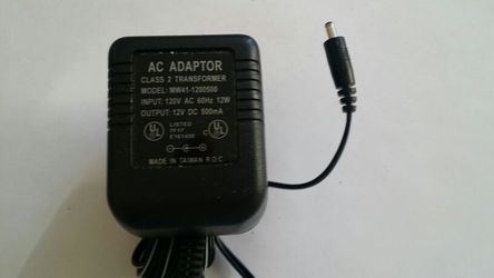 AC ADAPTOR MW41-1200500 12VDC 500MA