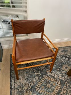 Leather Accent Chair