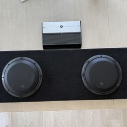 JL Audio MicroSub+™ with dual 8" subs & 5 Ch. Class D System Amp, 700W