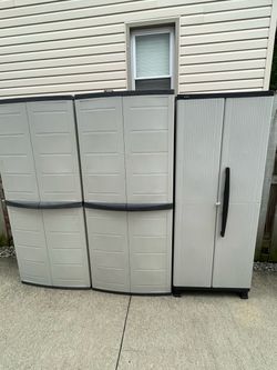 Storage Cabinet Trio