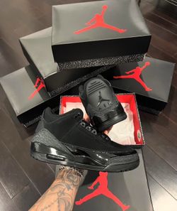 Jordan 3s Black Cats - $130 each