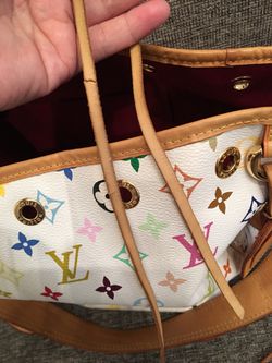 Louis Vuitton petit noe multicolor with strap for Sale in San Diego