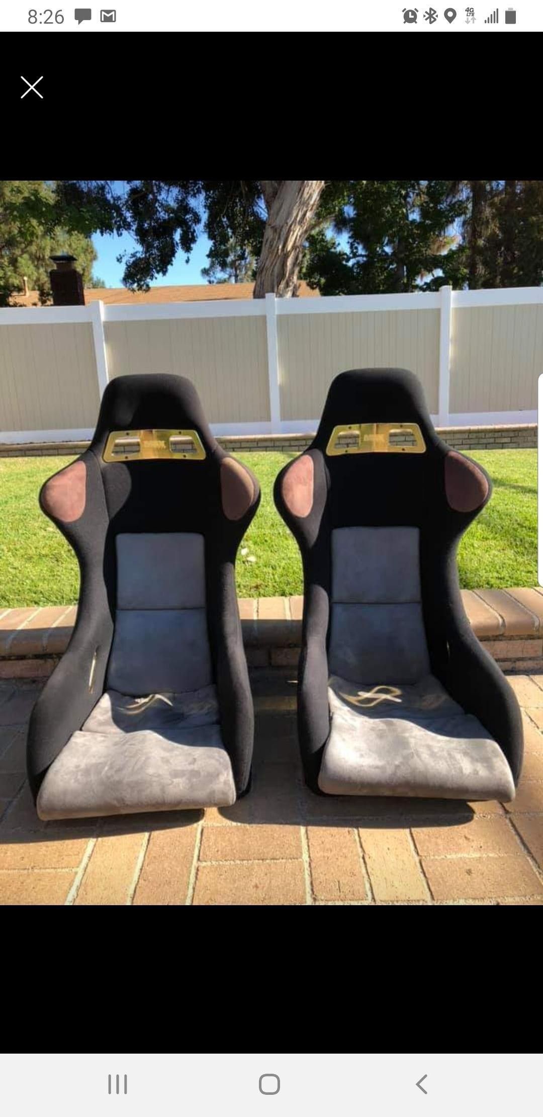 PBM racing bucket seat bride recaro Momo