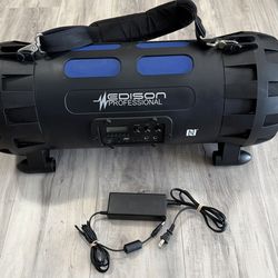 Edison Portable Speaker With Carrying Strap