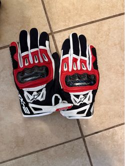 Alpinestars motorcycle  gloves.  Size XL