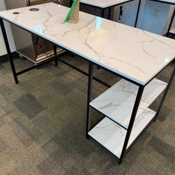 New Writing Desk With USB & Power Outlets