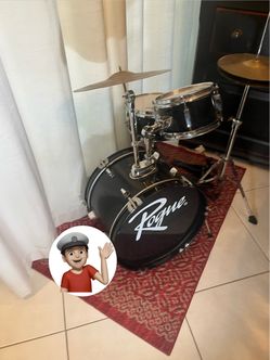 🔥 Kids Pro Drum Set Complete Drums