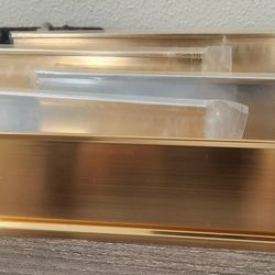 Desk Name Plate Holders 5pcs Gold Golden Silver Desk Plaque