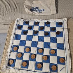 Vintage Checker Game