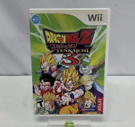 Dragon Ball Z Budokai Tenkaichi 3 (Nintendo Wii, 2007) (NO MANUAL)