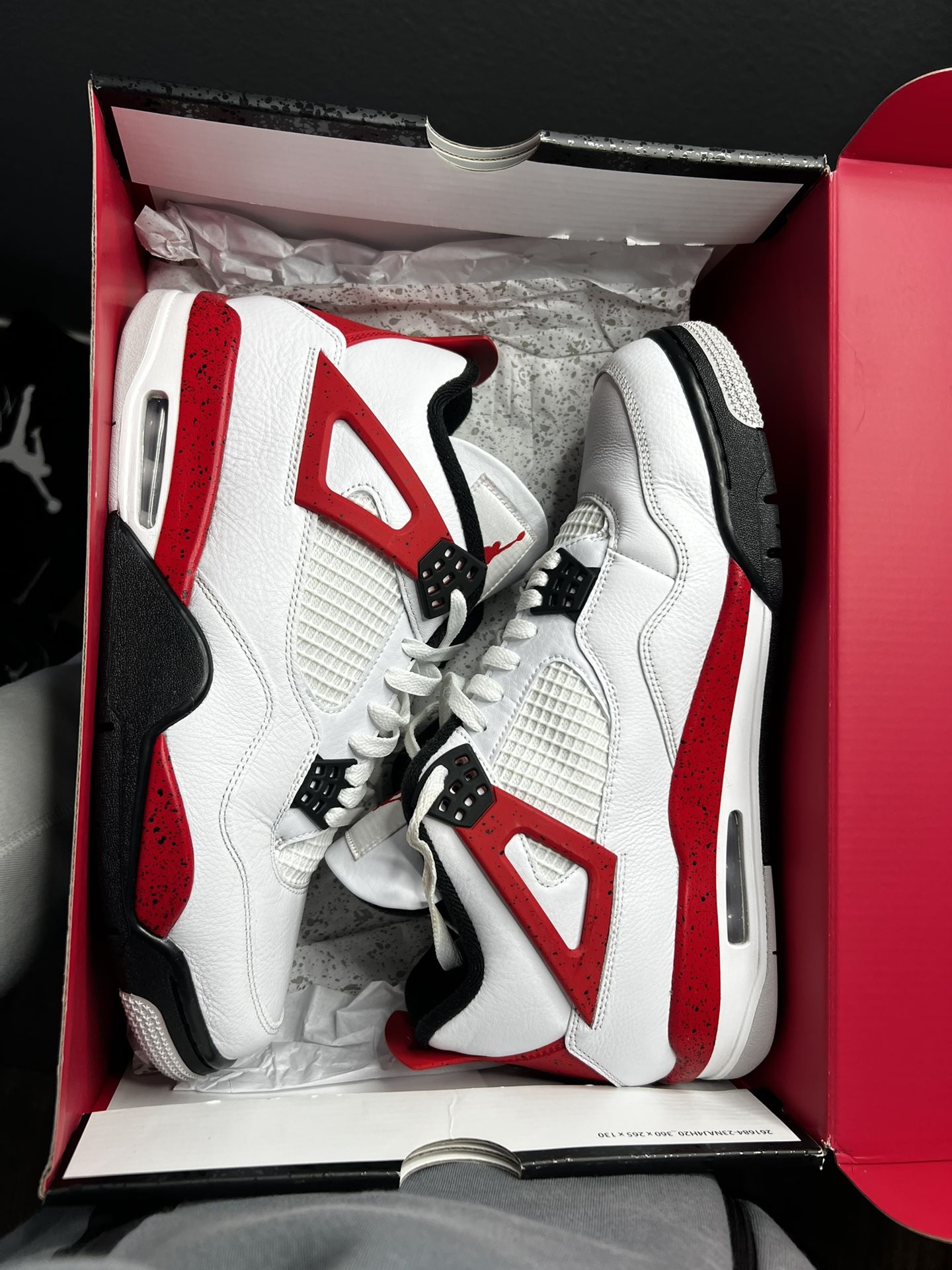 Jordan 4 Retro “Red Cement”