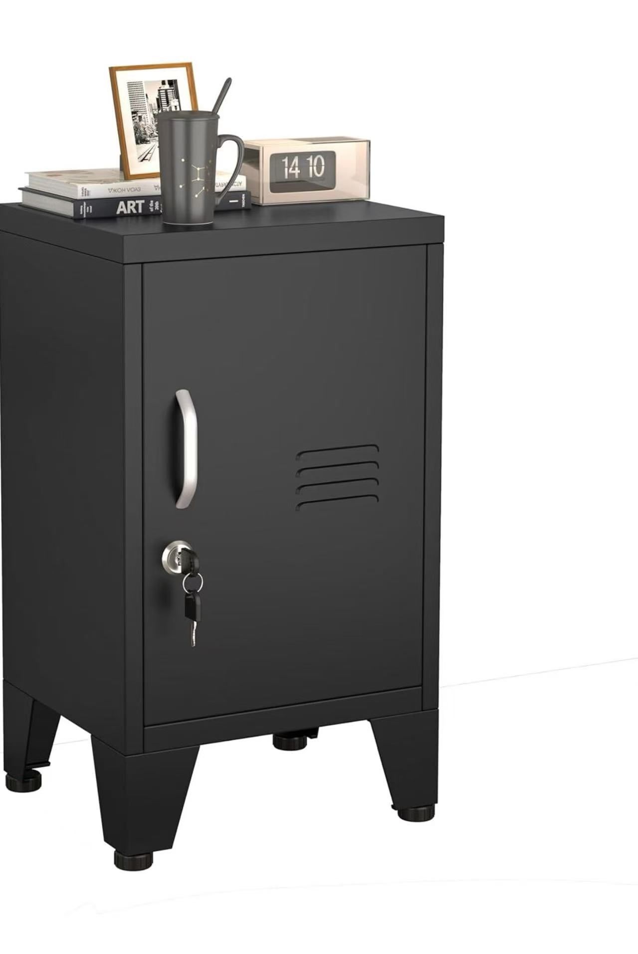 🔥on sale 🔥24.4" H Black Metal File Cabinet