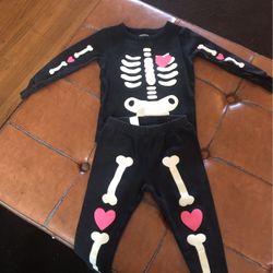 Carter skeleton outfit