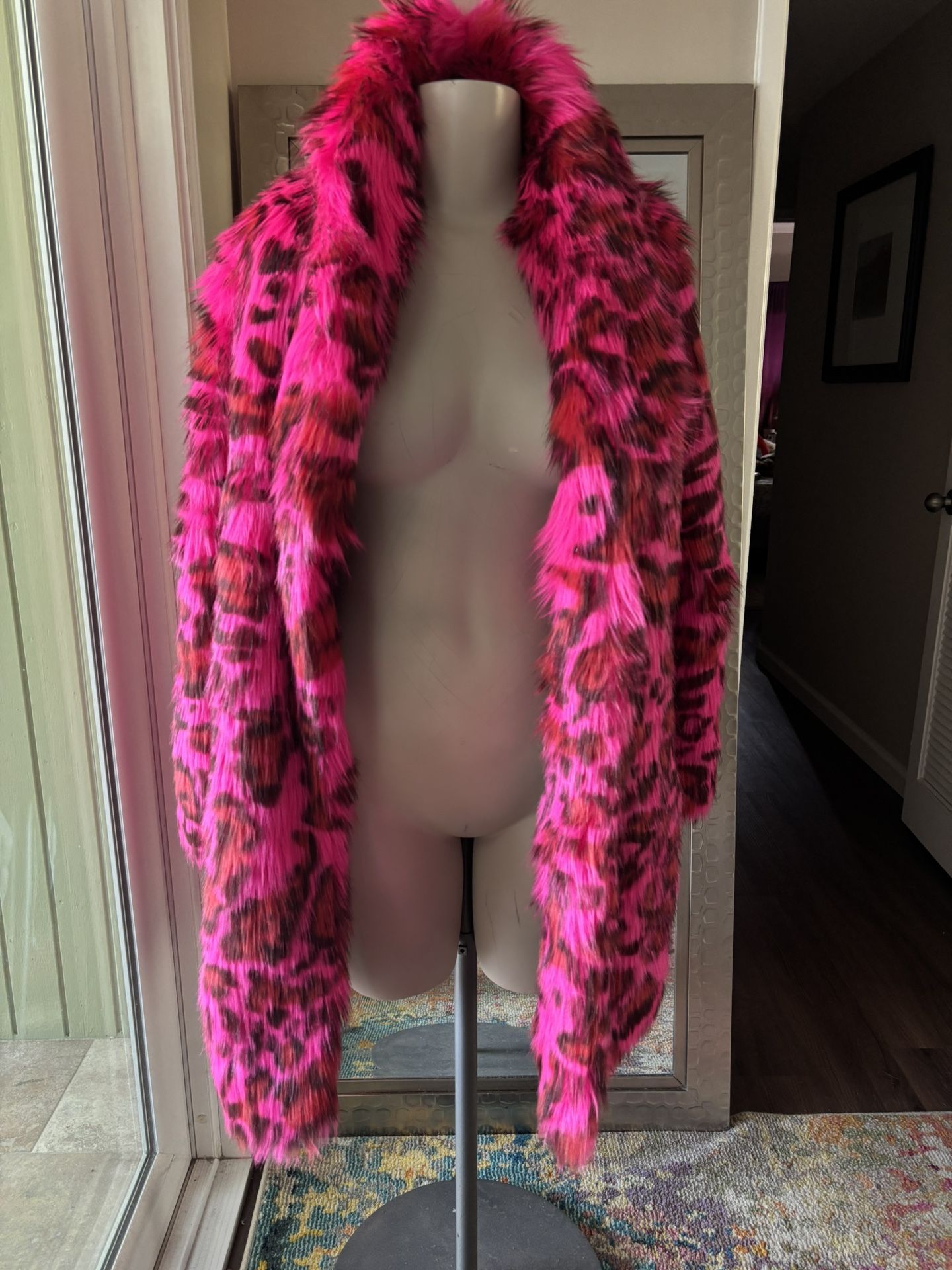 Leopard Print Coat