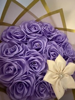 14 purple rose🤍