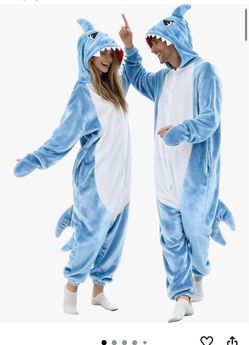 Shark Kigurumi Adult Onesie Pajama Costume