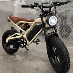 ✅New-Electric E-Bike, 26mph, 4’6-5’4 Riders, Full Suspension, Disc Brakes 