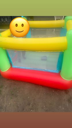 Fisher-Price Indoor Bouncer with Built-in Pump