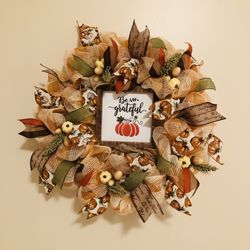 Fall Season / Thanksgiving Wreath