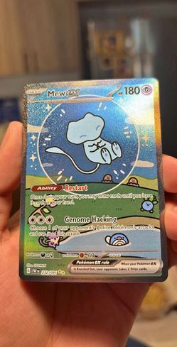 Mint Pokémon Bubble Mew Ex SIR