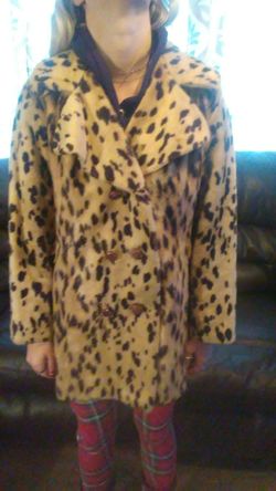 Vintage faux fur coat