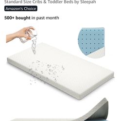Memory Foam Crib Mattress Topper