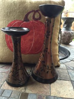 Pier one fall vines candle holders