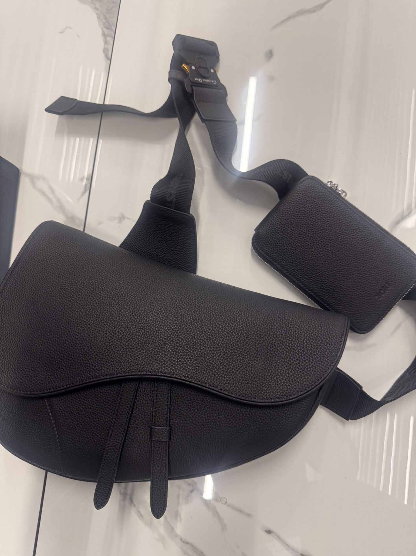CD Christian Dior Saddle Bag