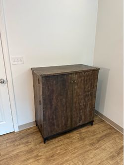 Pottery Barn - Mid Century Modern Bar Cabinet