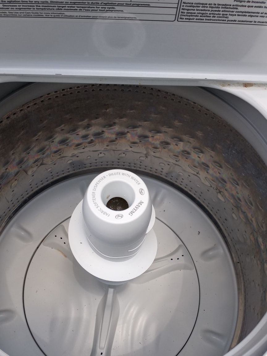 MAYTAG Stainless Tub Washer And Dryer Set