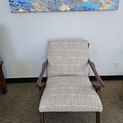 Fabric Accent Chair-Swaxon 