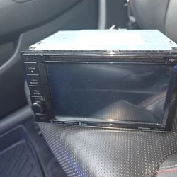 Kenwood Excelon DDX396 double-DIN DVD receiver.