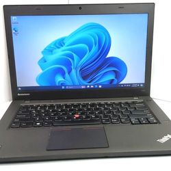 High Grade Lenovo Thinkpad Laptop Intel Core i5 8 GB RAM 128 GB Samsung SSD DVDRW 1600x900 LCD Wi-Fi & Bluetooth Wireless Windows 11 Professional 