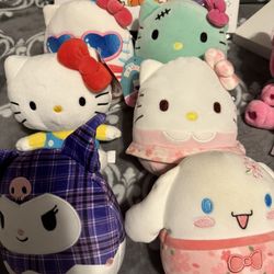 Hello Kitty Plushies 