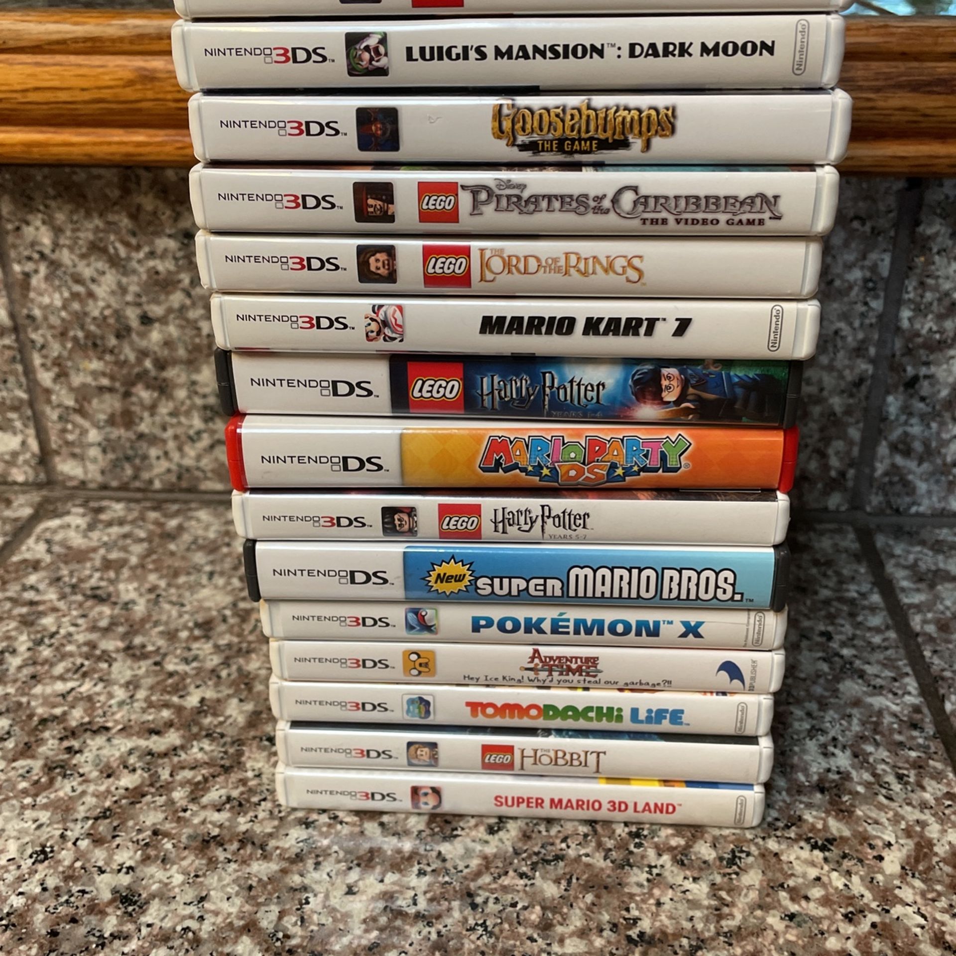 3DS Nintendo Games Lot Of 17 Games