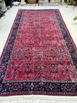 6’10”x13’10” Persian Tabriz Carpet- Well Maintained and Just Washed (Non- Smoking Home)